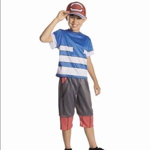 Kids Pokémon Trainer Ash Costume Medium (8-10)